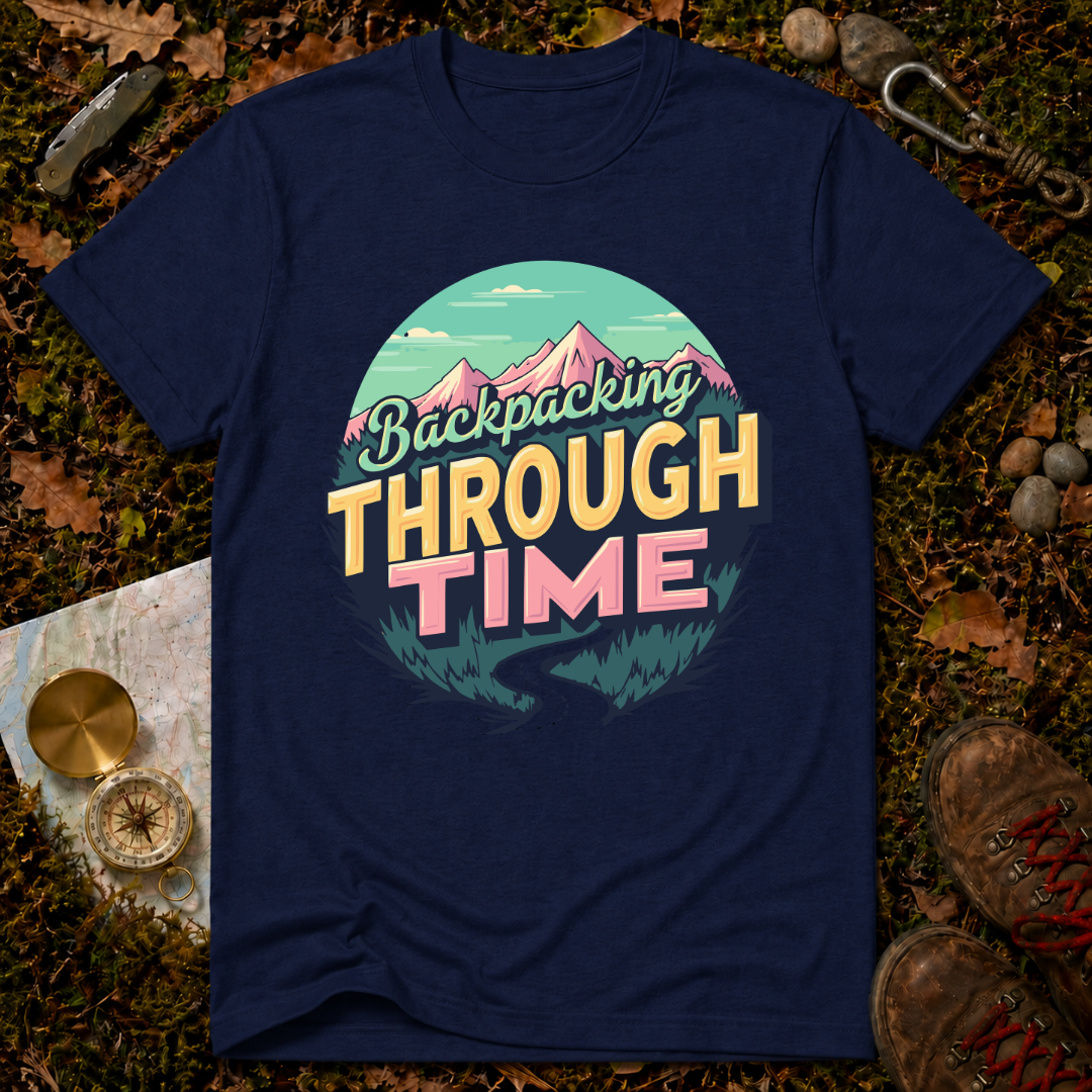 Backpack Through Time T-Shirt