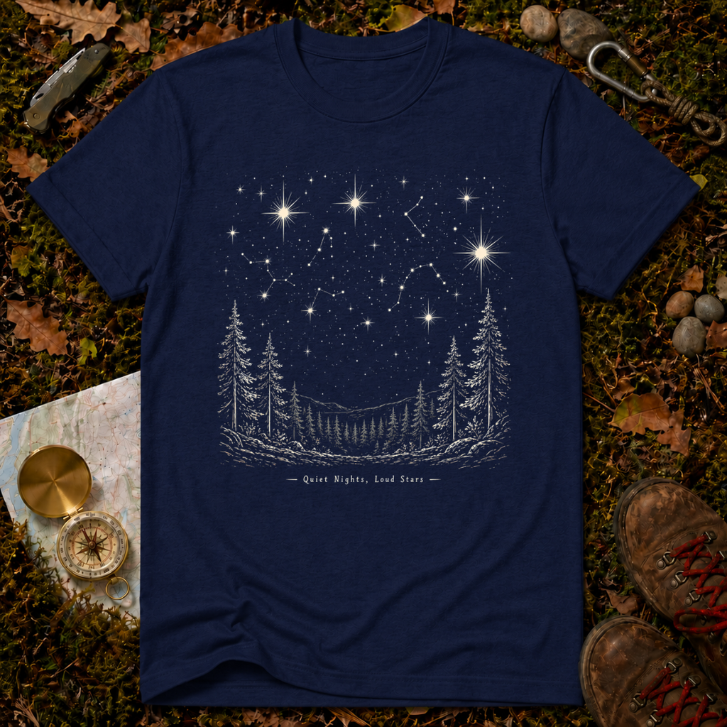 Quiet Nights, Loud Stars T-Shirt
