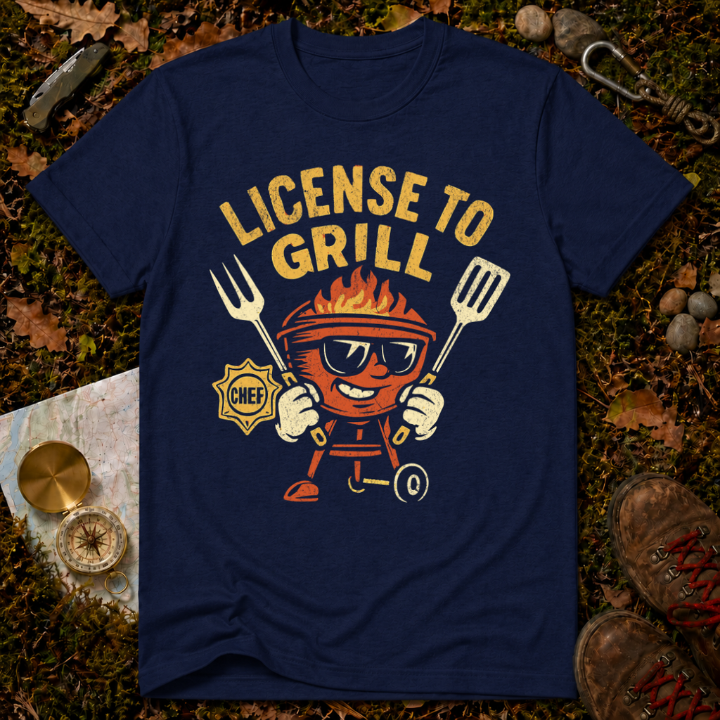 License to Grill T-Shirt