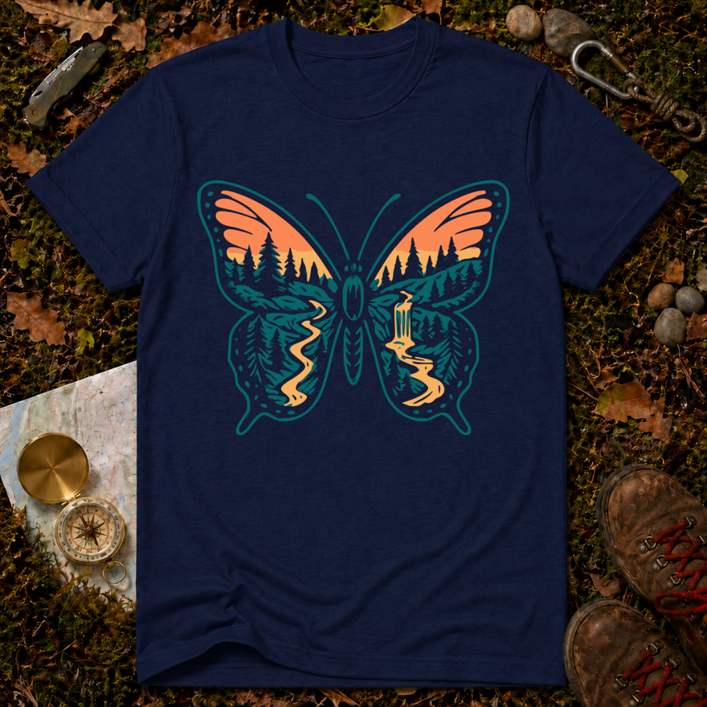 Nature-Inspired Butterfly T-Shirt