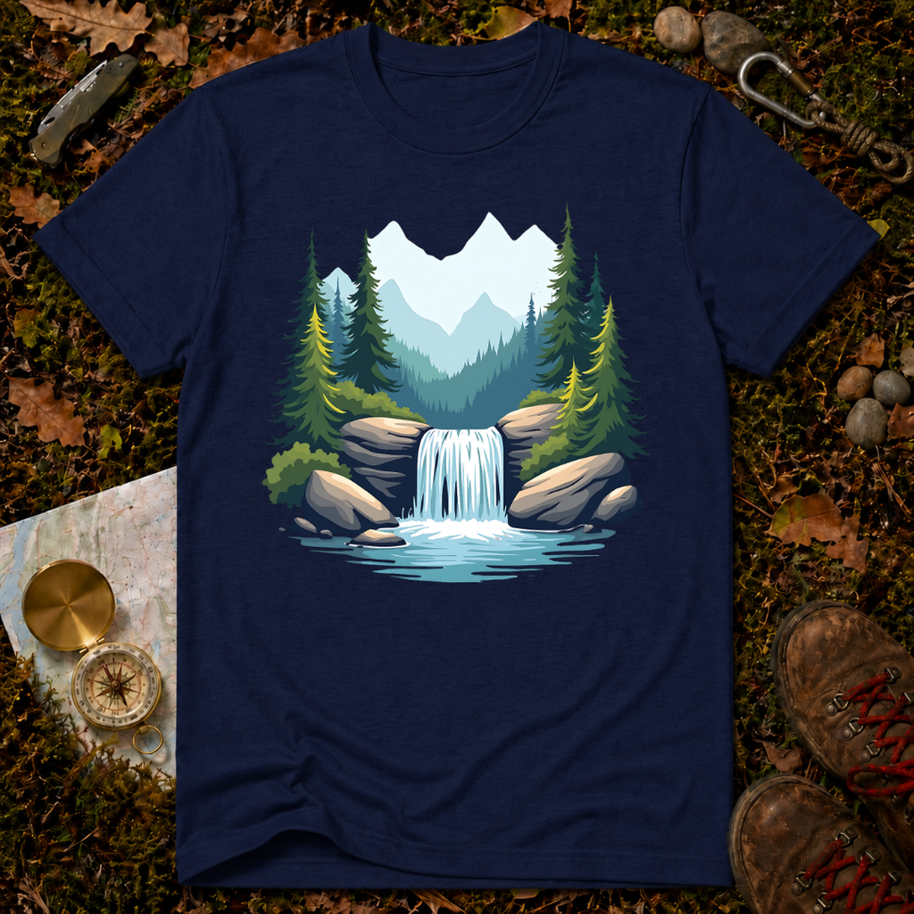 Tranquil Waterfall T-Shirt