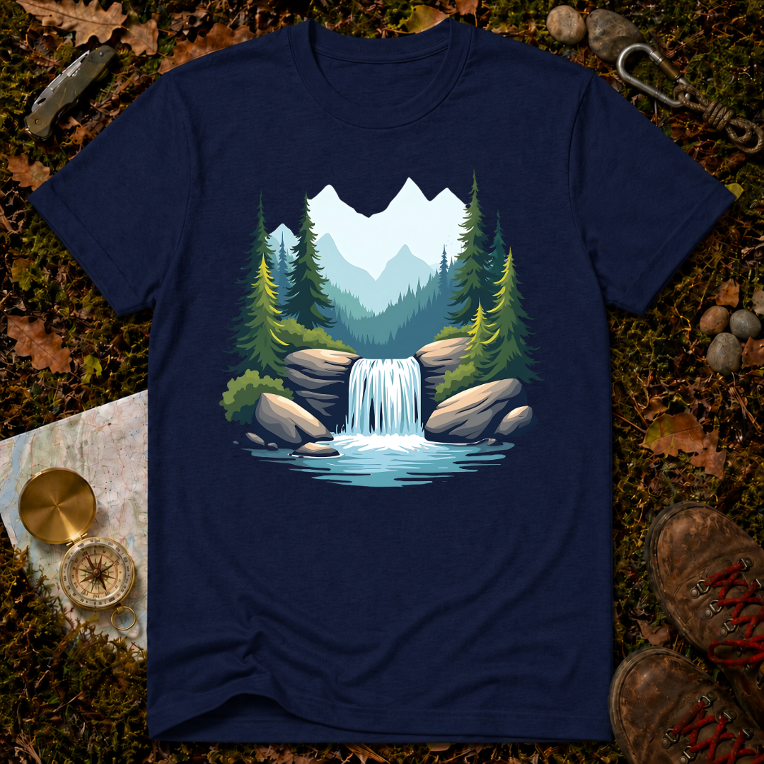 Tranquil Waterfall T-Shirt