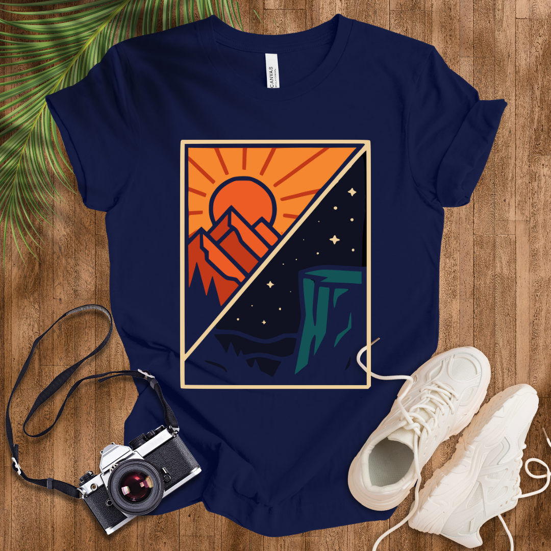 Split Sun & Moon Scene