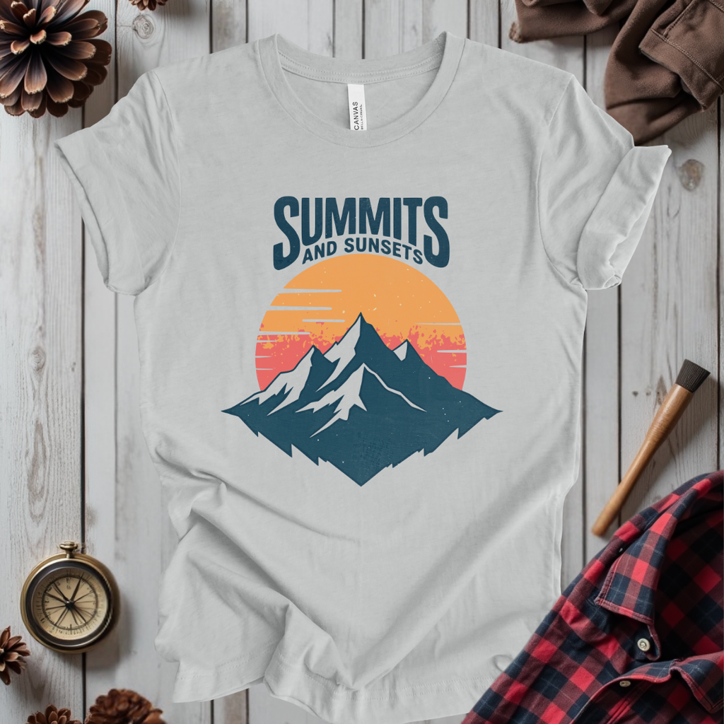 Summits And Sunsets T-Shirt