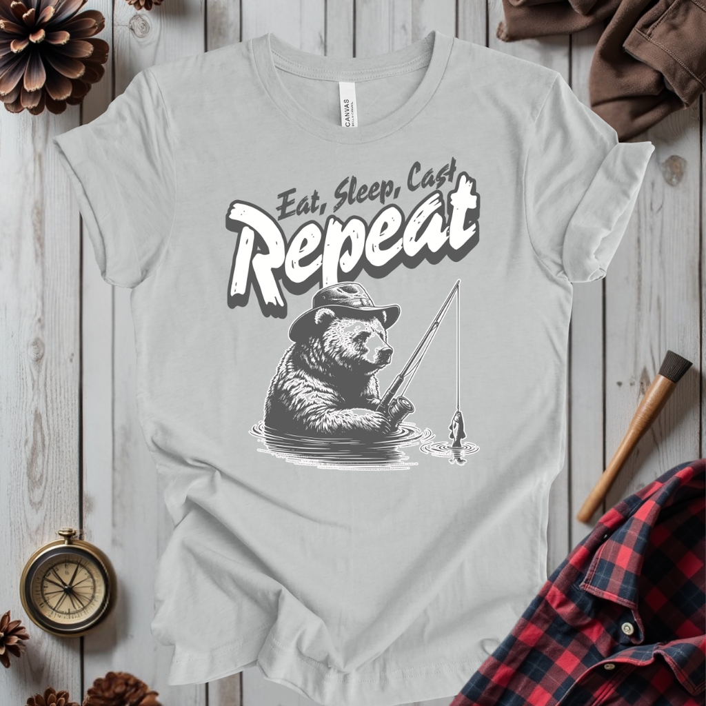 Eat, Sleep, Cast, Repeat T-Shirt