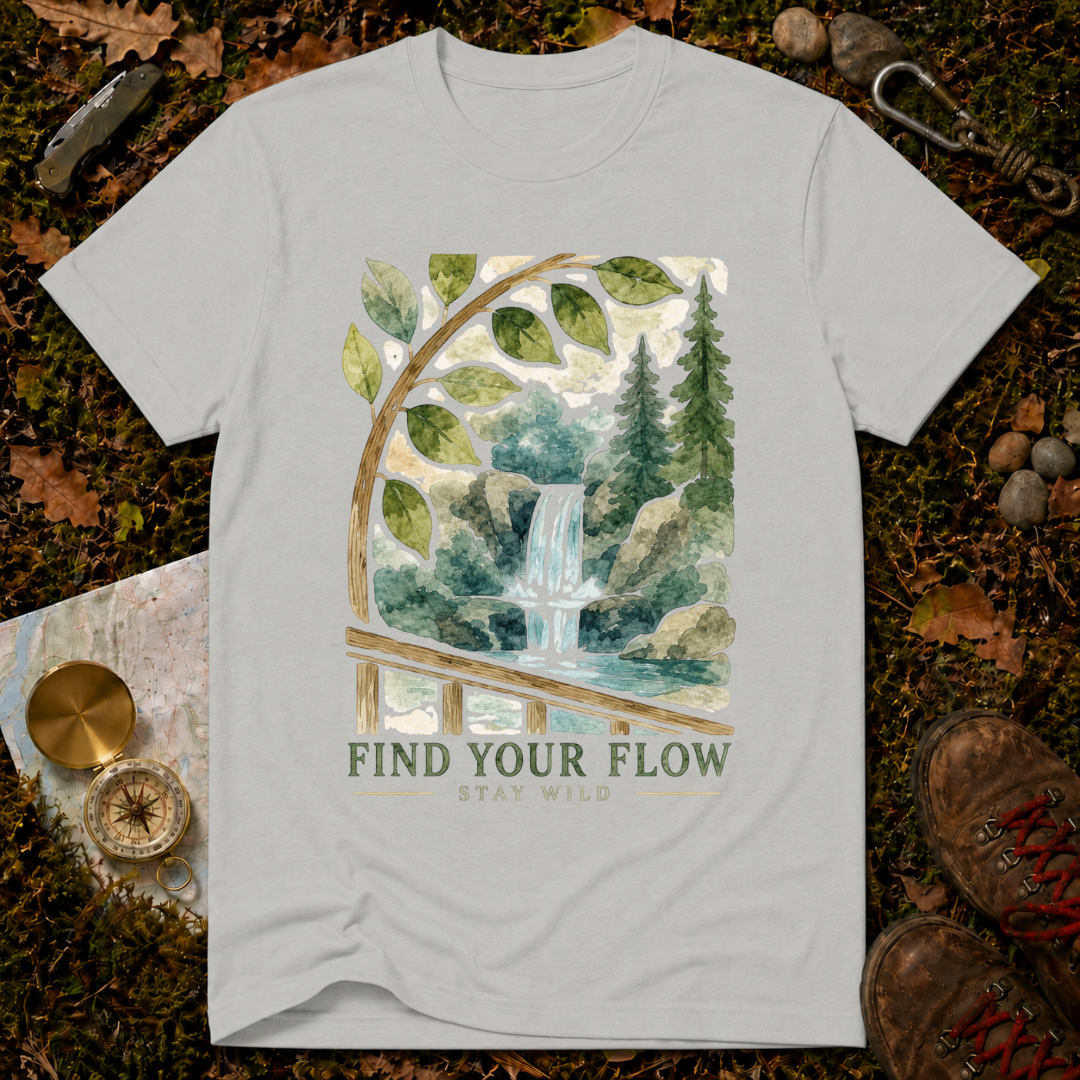 Find Your Flow Stay Wild T-Shirt