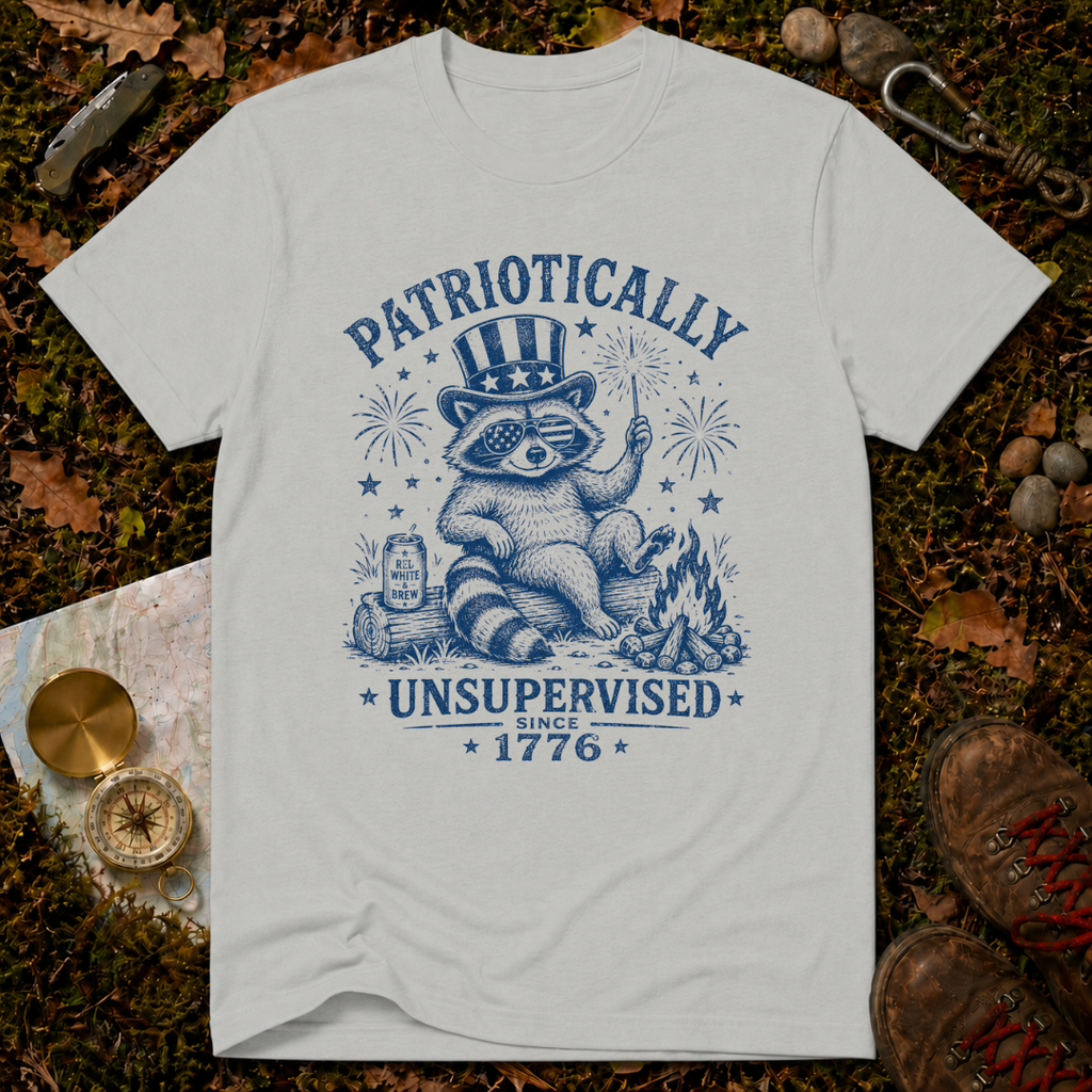 Patriotically Unsupervised T-Shirt