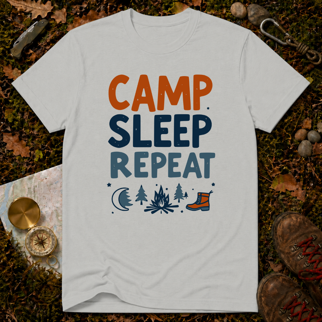 Camp Sleep Repeat T-Shirt