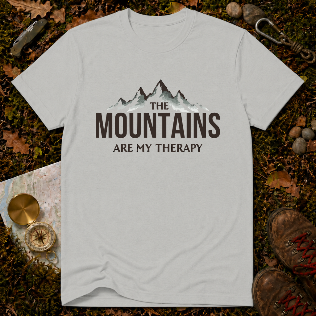 The Mountains Are My Therapy T-Shirt