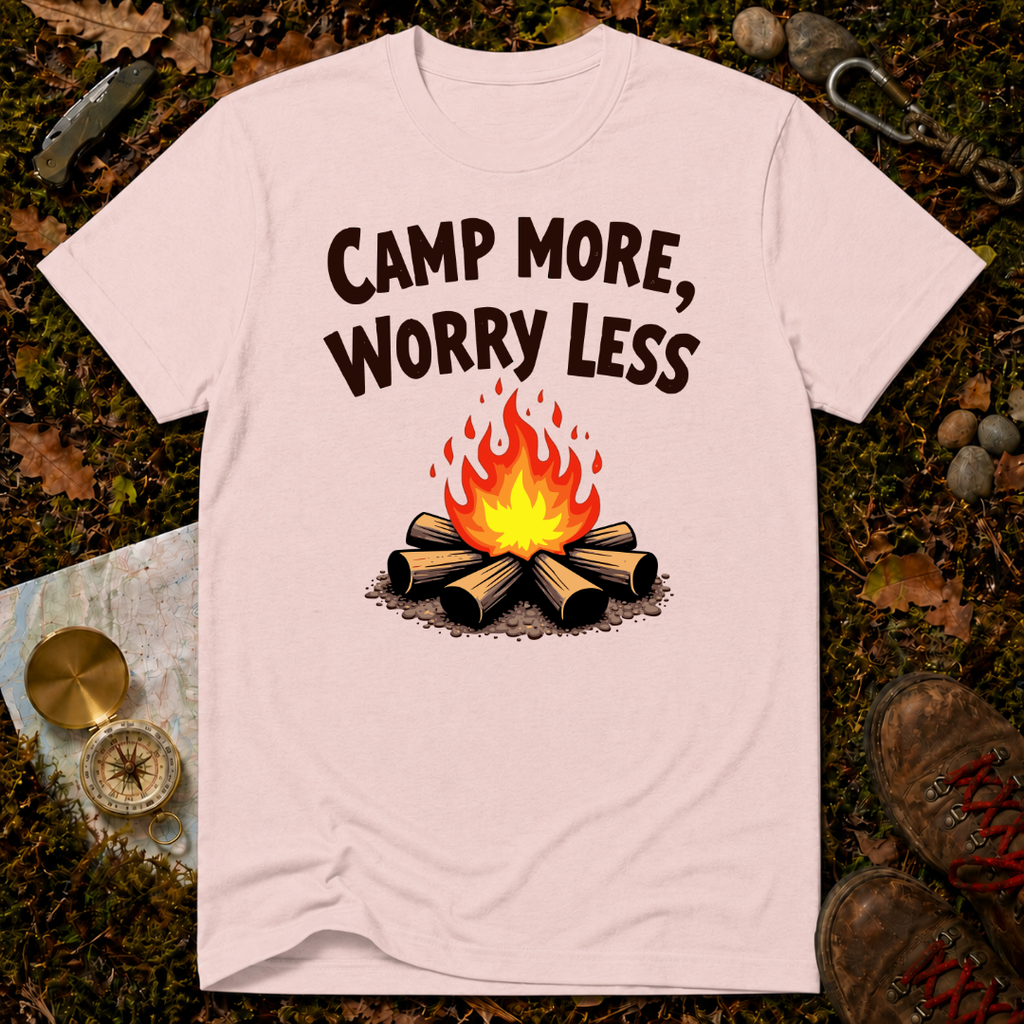 Camp More, Worry Less T-Shirt