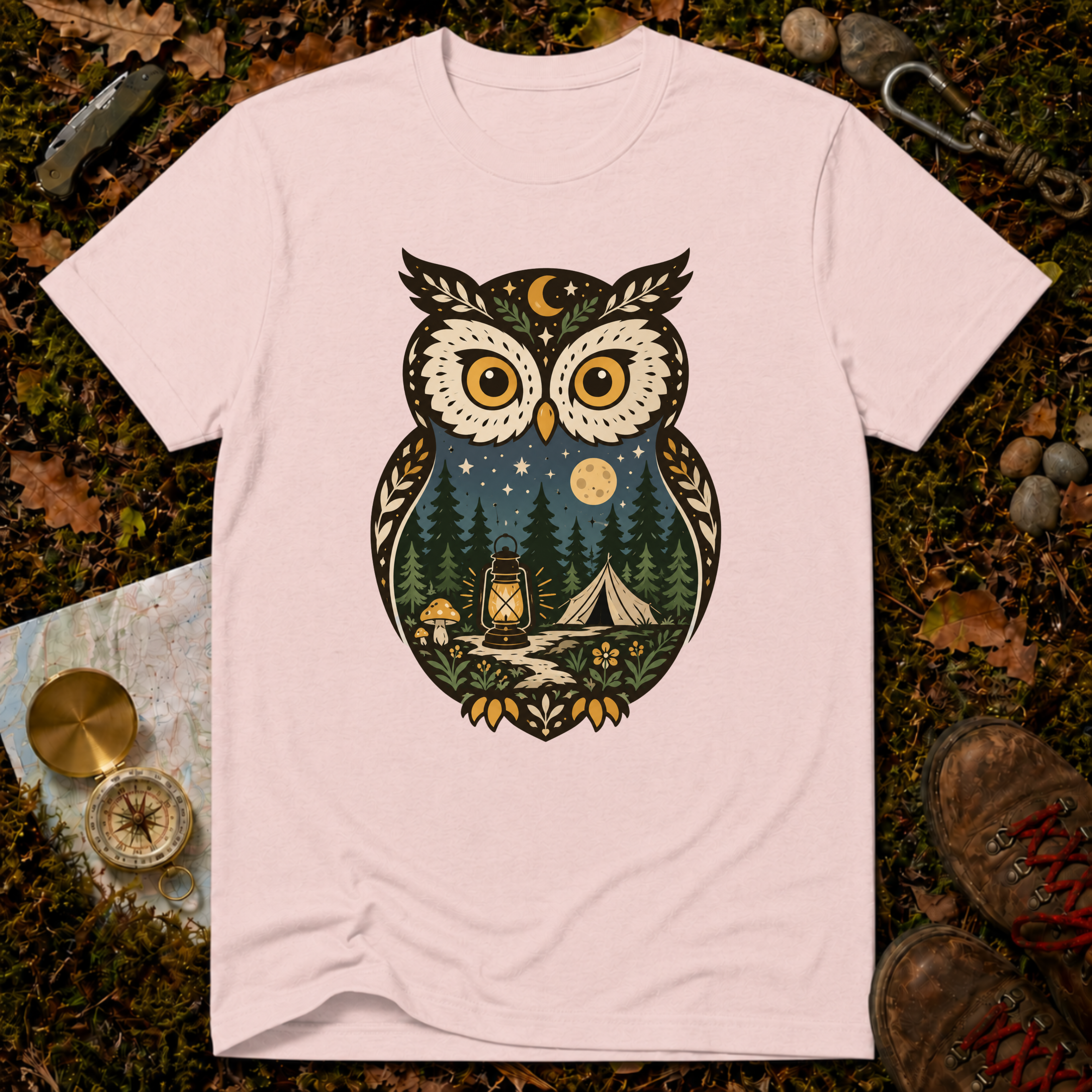 Night Owl Camping T-Shirt