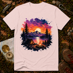 Sunset Mountain Camping T-Shirt