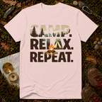 Camp. Relax. Repeat T-Shirt