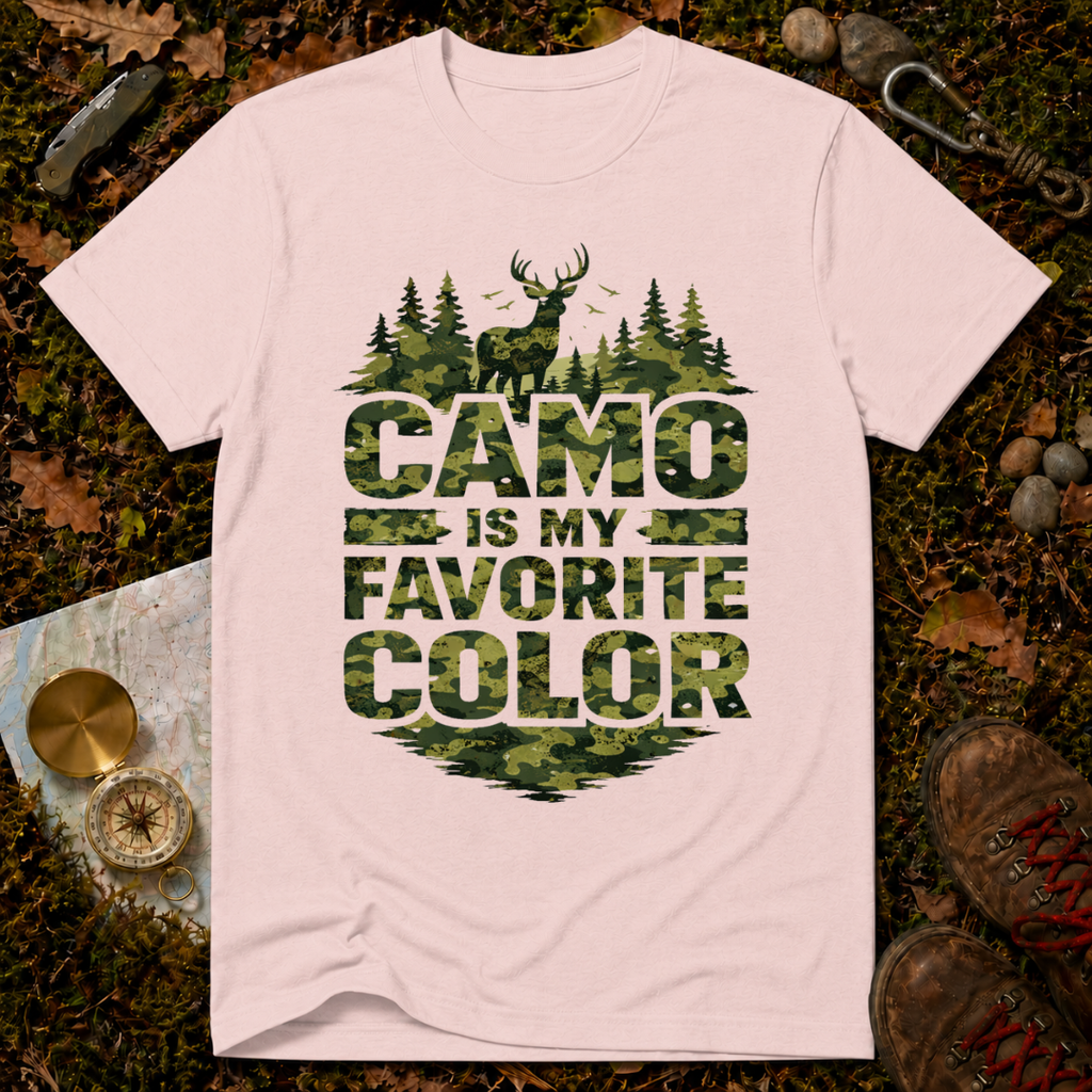 Camo Is My Favorite Color T-Shirt