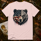 USA Flag Bear T-Shirt