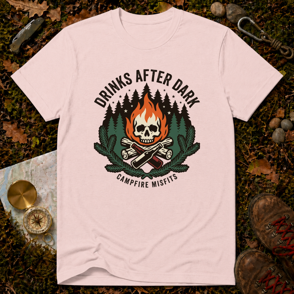 Drinks After Dark Campfire T-Shirt
