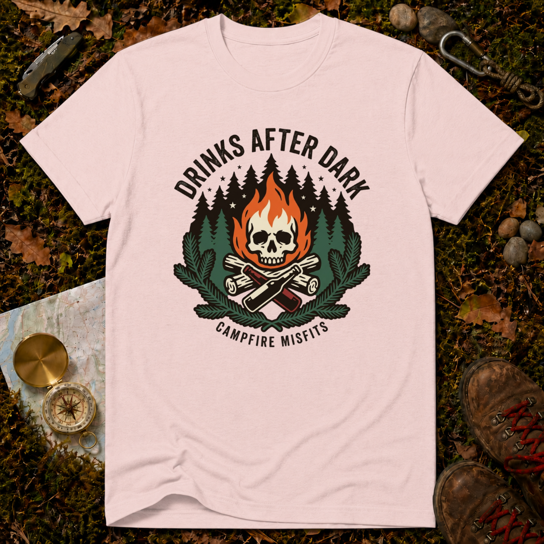 Drinks After Dark Campfire T-Shirt