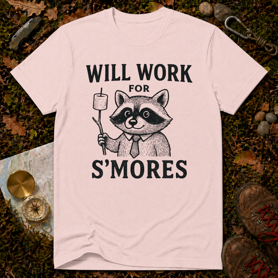Will Work For S'Mores T-Shirt