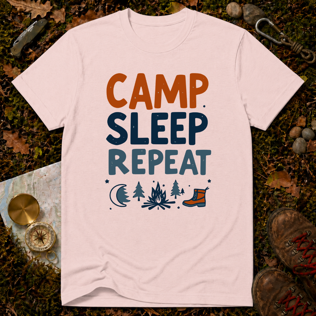 Camp Sleep Repeat T-Shirt