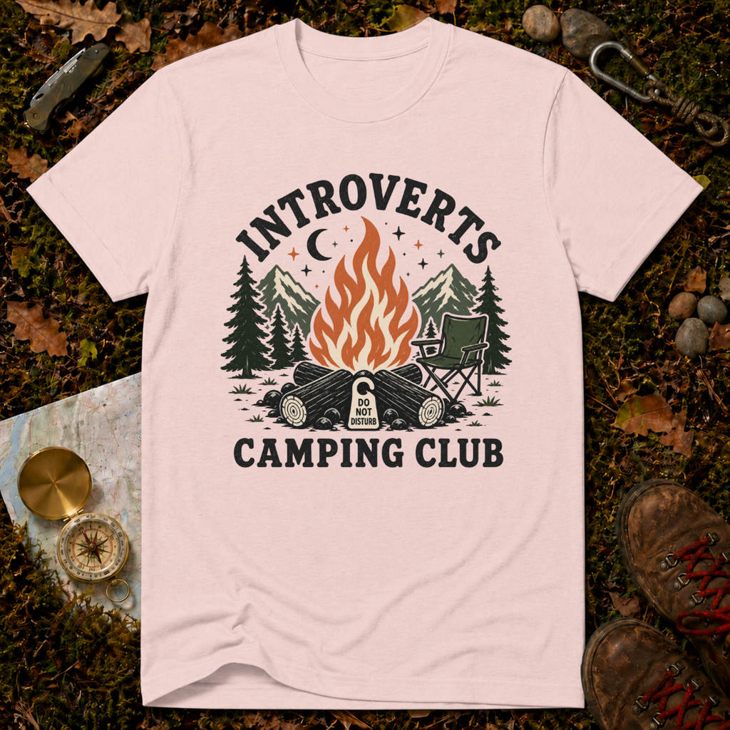 Introverts Camping Club T-Shirt