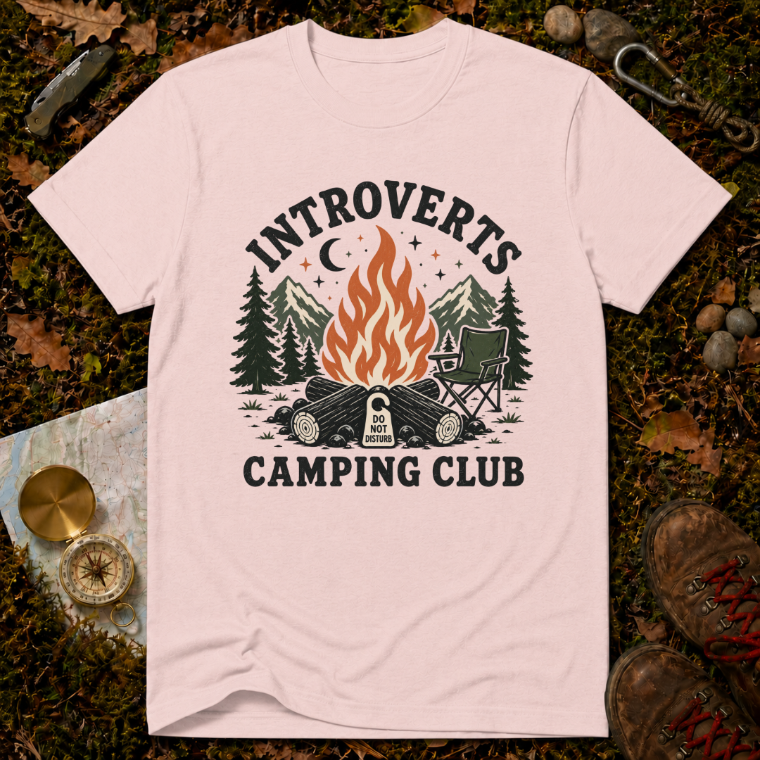 Introverts Camping Club T-Shirt