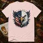 USA Flag Bald Eagle T-Shirt