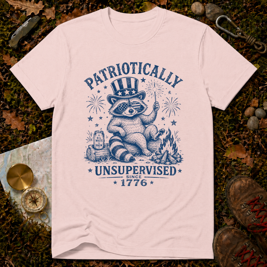 Patriotically Unsupervised T-Shirt