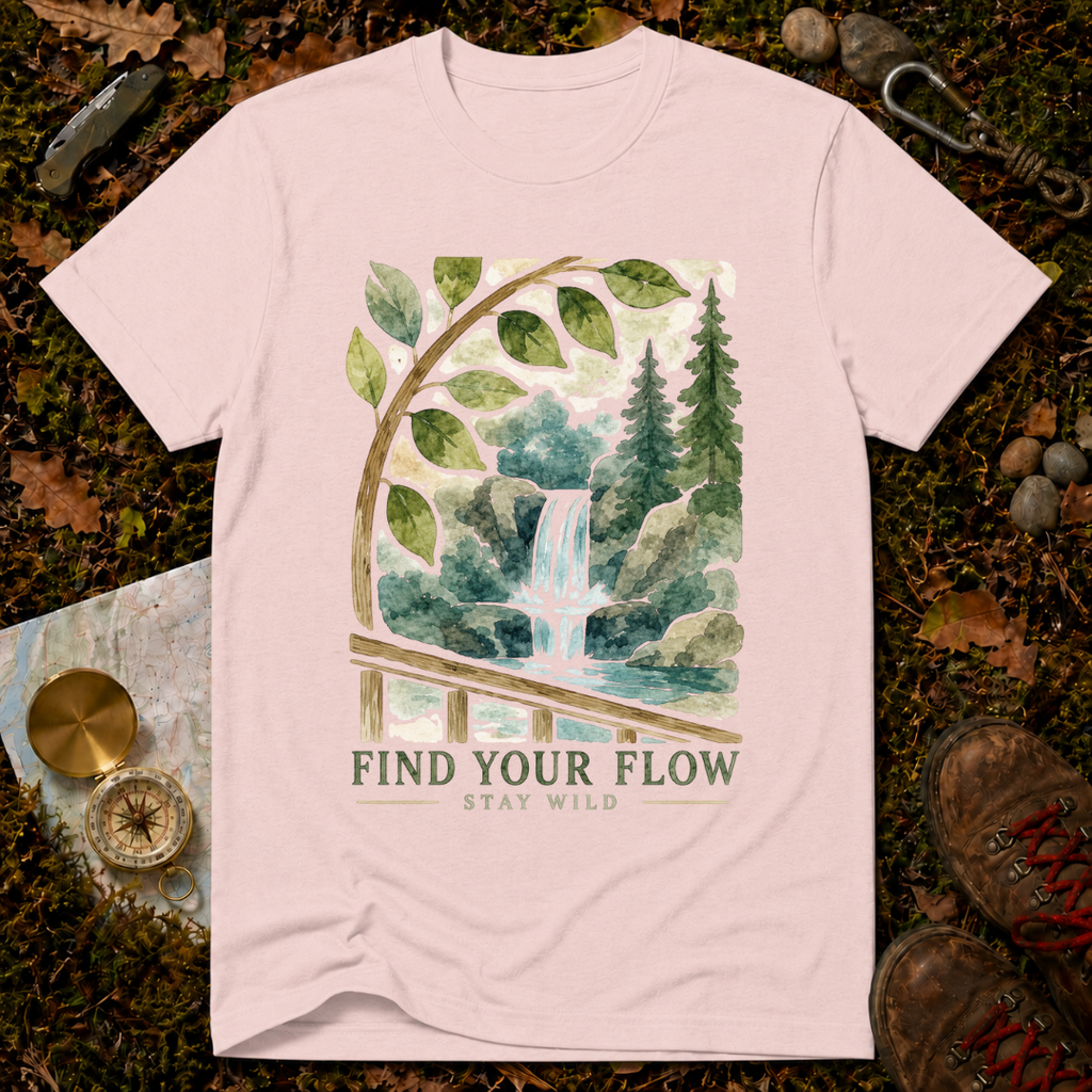 Find Your Flow Stay Wild T-Shirt