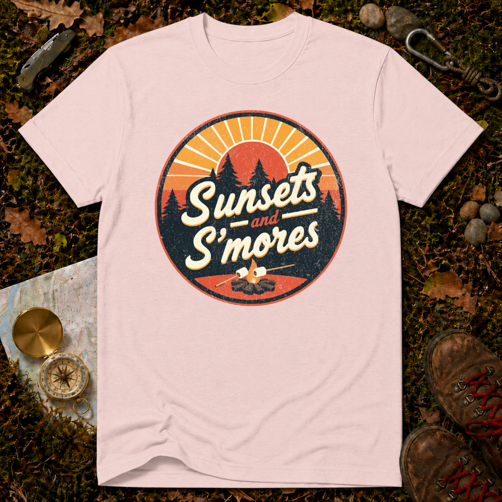 Sunsets And S'mores T-Shirt