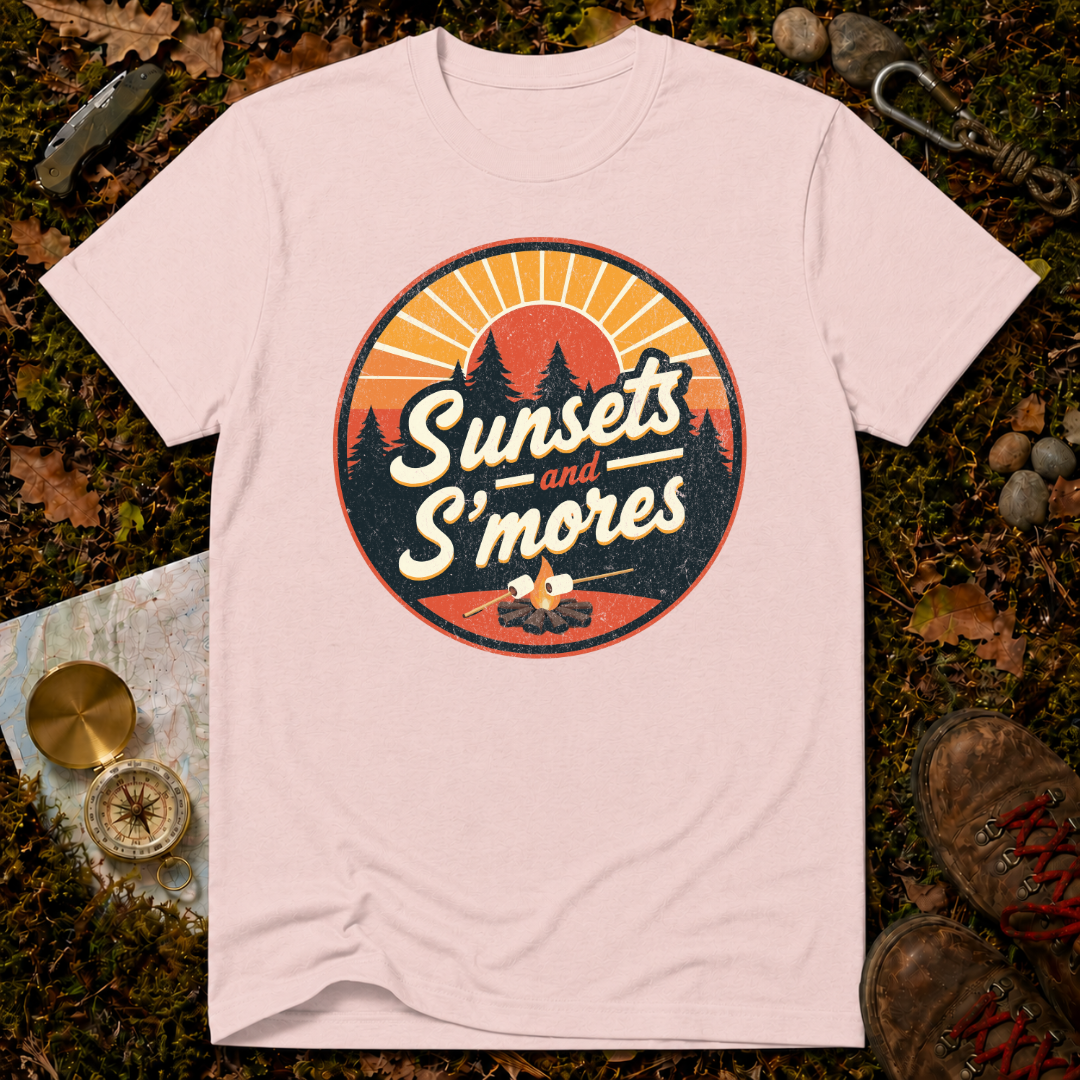Sunsets And S'mores T-Shirt