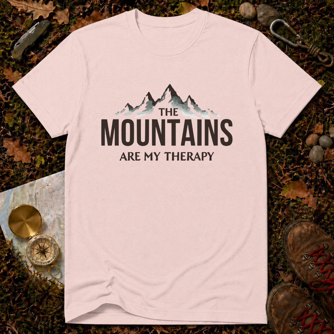 The Mountains Are My Therapy T-Shirt