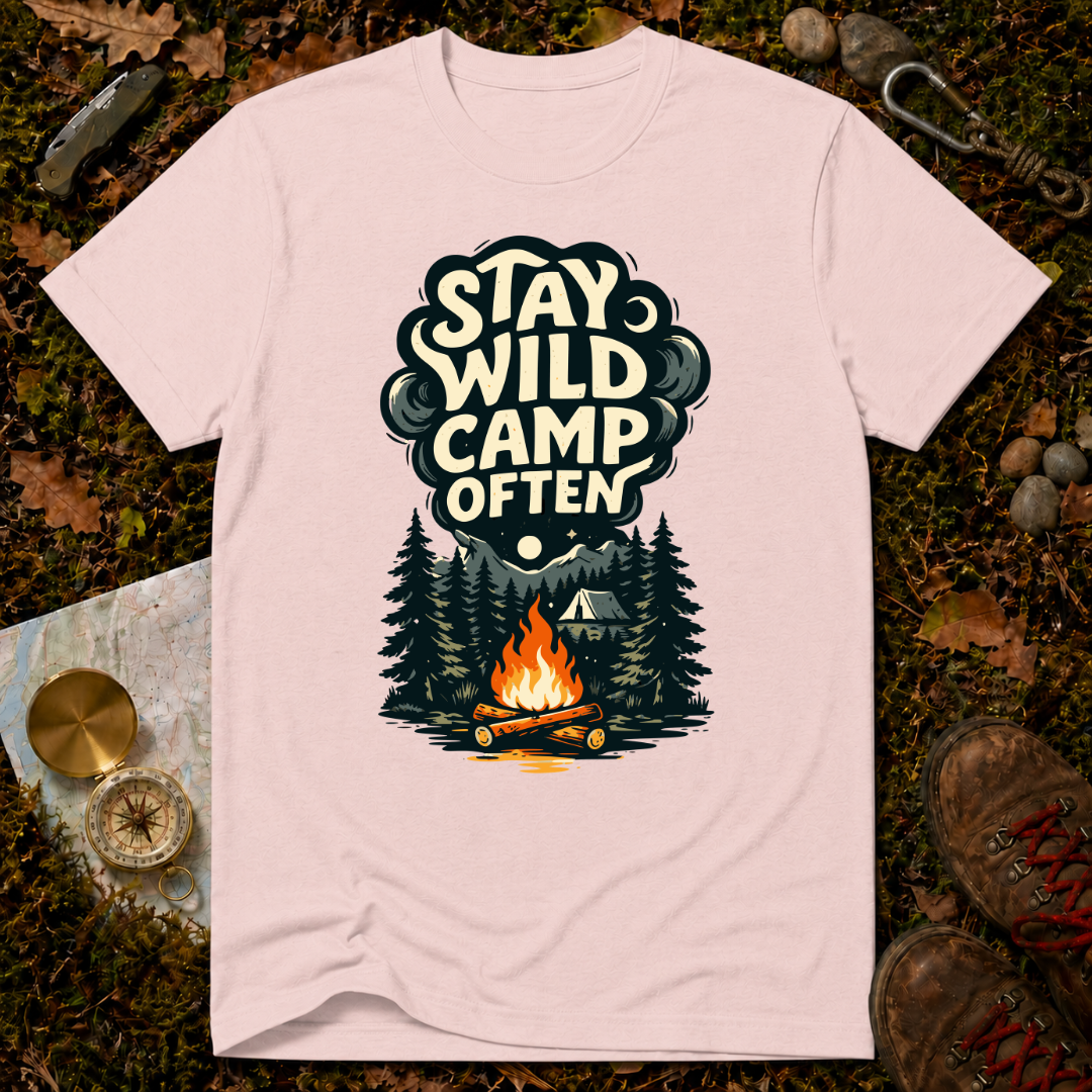 Stay Wild Camp Often T‑Shirt