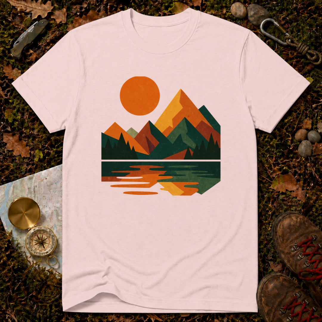 Golden Peak Reflection T-Shirt