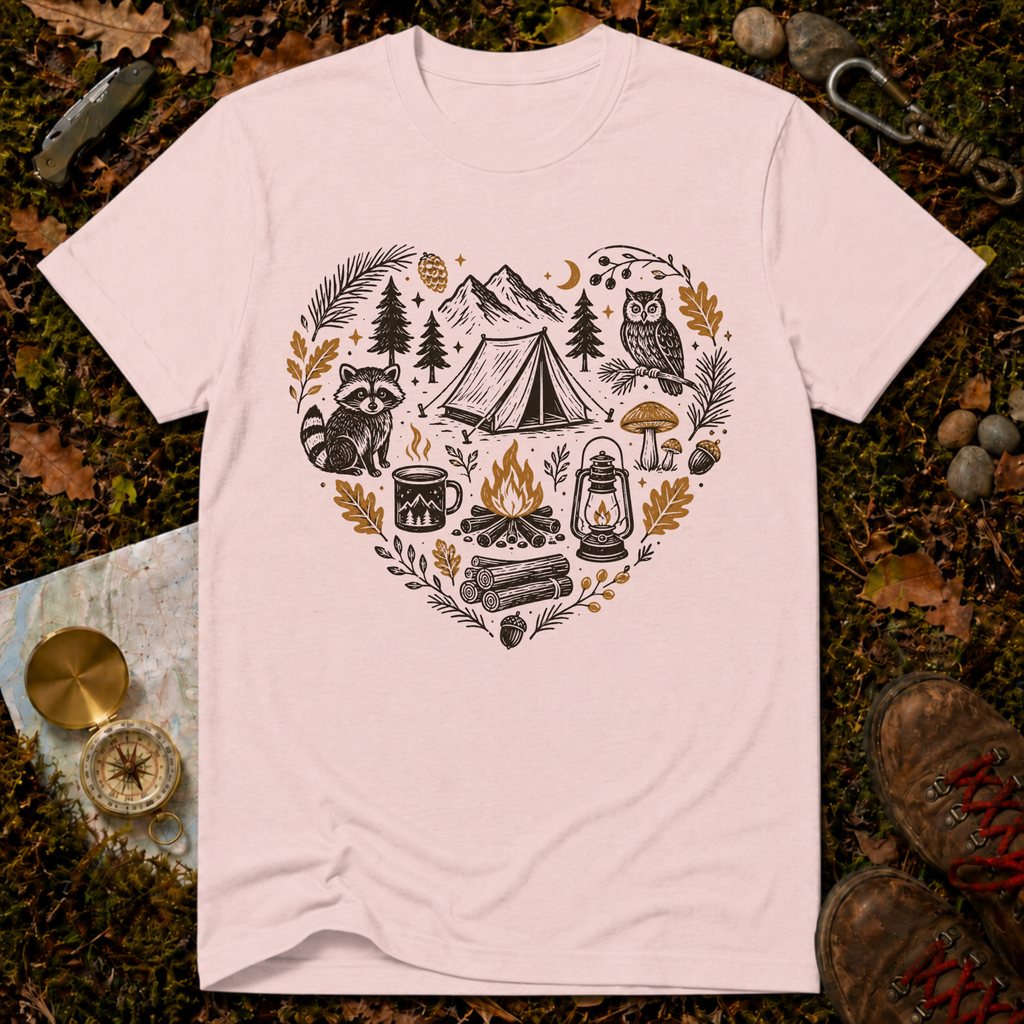 Rustic Camp Heart T-Shirt