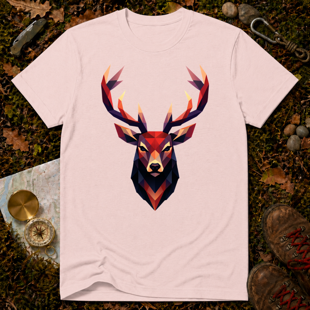 Geometric Deer T-Shirt