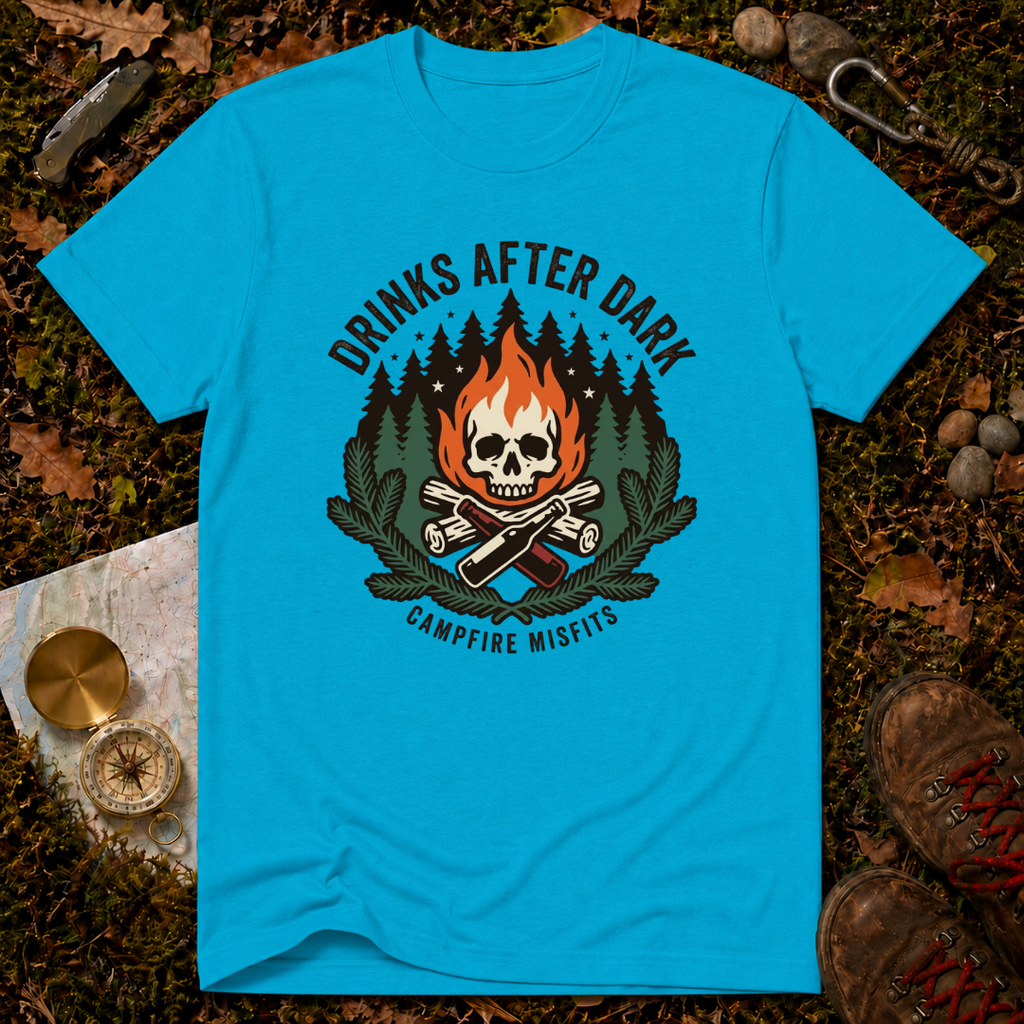 Drinks After Dark Campfire T-Shirt