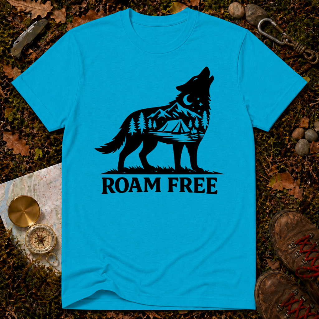 Roam Free Wolf T-Shirt