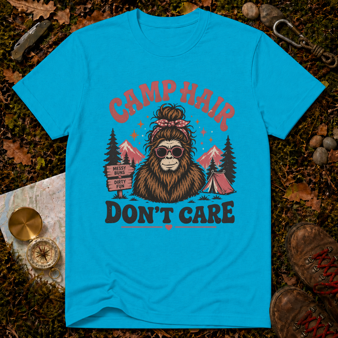 Camp Hair Don't Care T-Shirt
