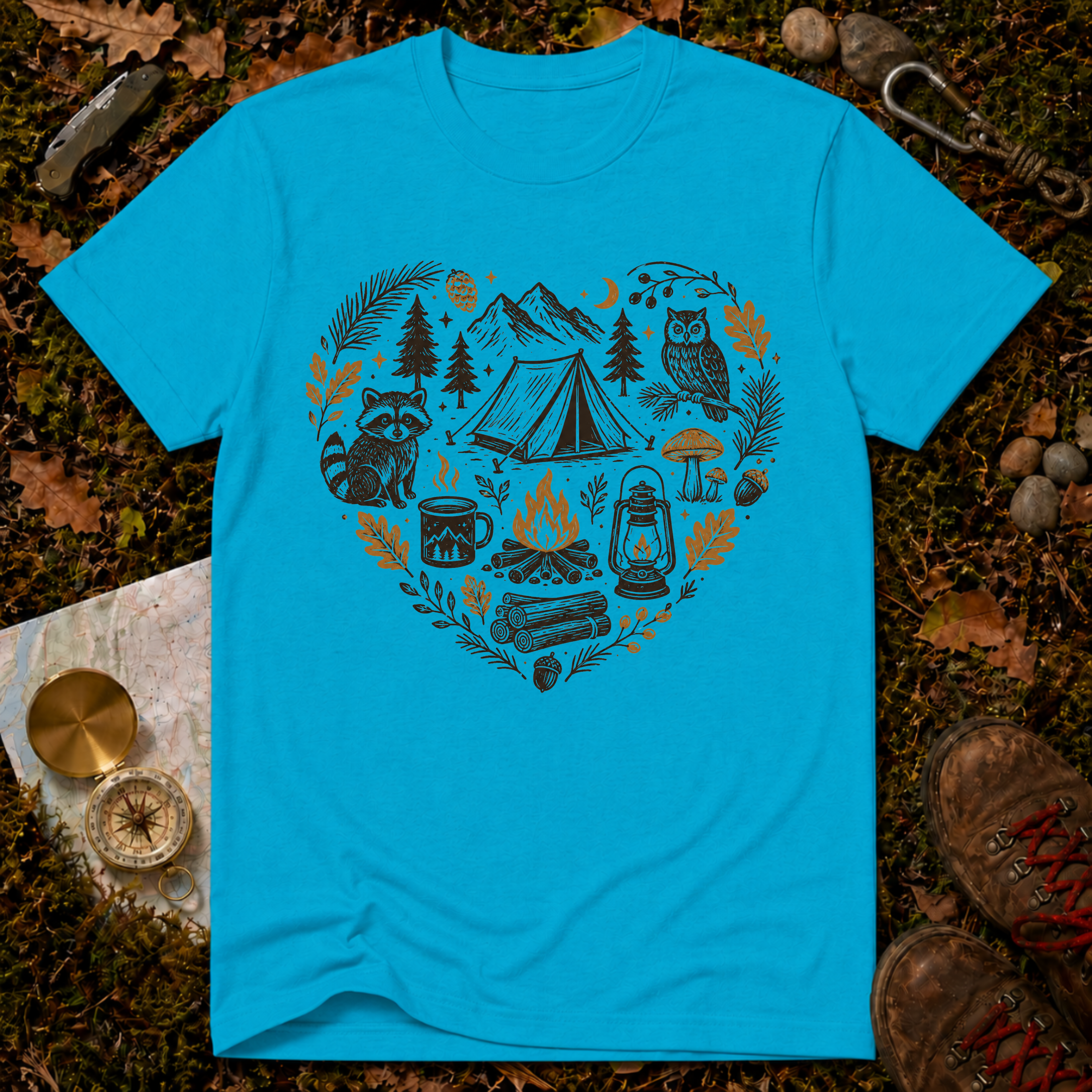 Rustic Camp Heart T-Shirt