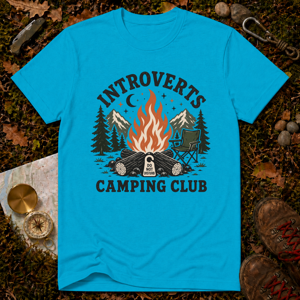 Introverts Camping Club T-Shirt