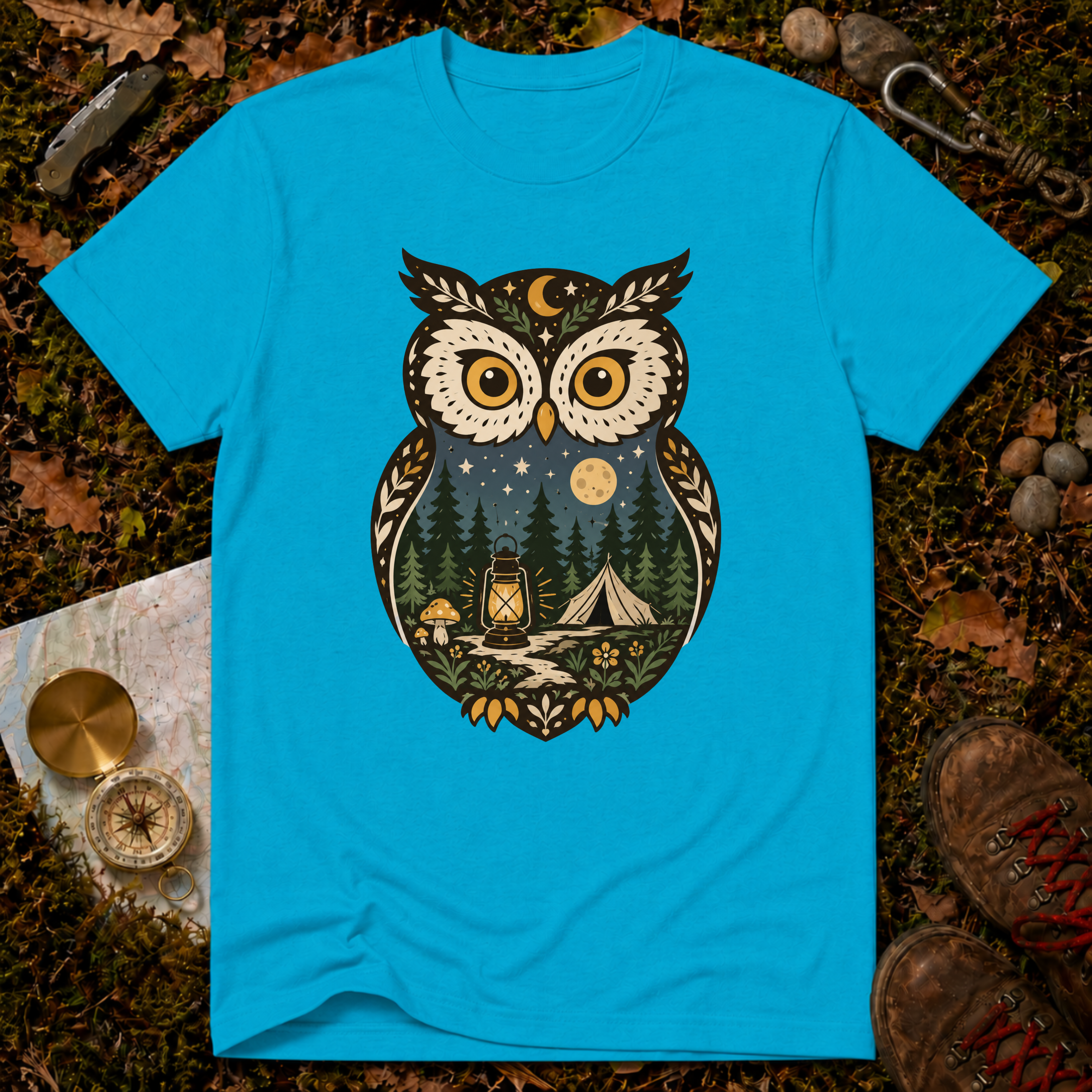 Night Owl Camping T-Shirt