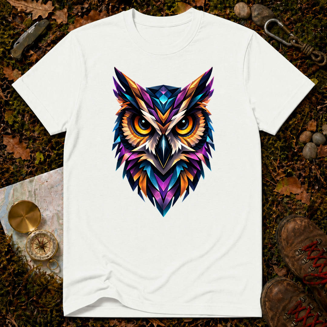 Geometric Owl T-Shirt