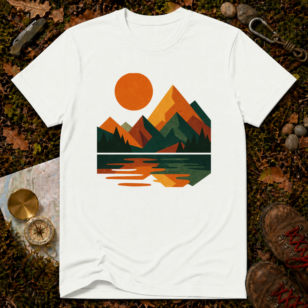 Golden Peak Reflection T-Shirt
