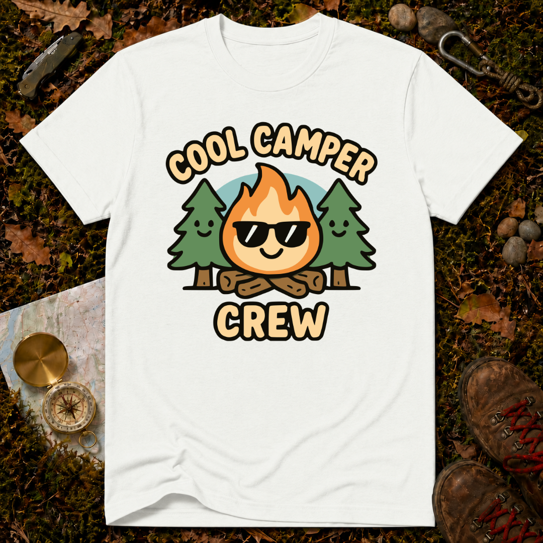 Cool Camper Crew T-Shirt
