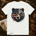 USA Flag Bear T-Shirt