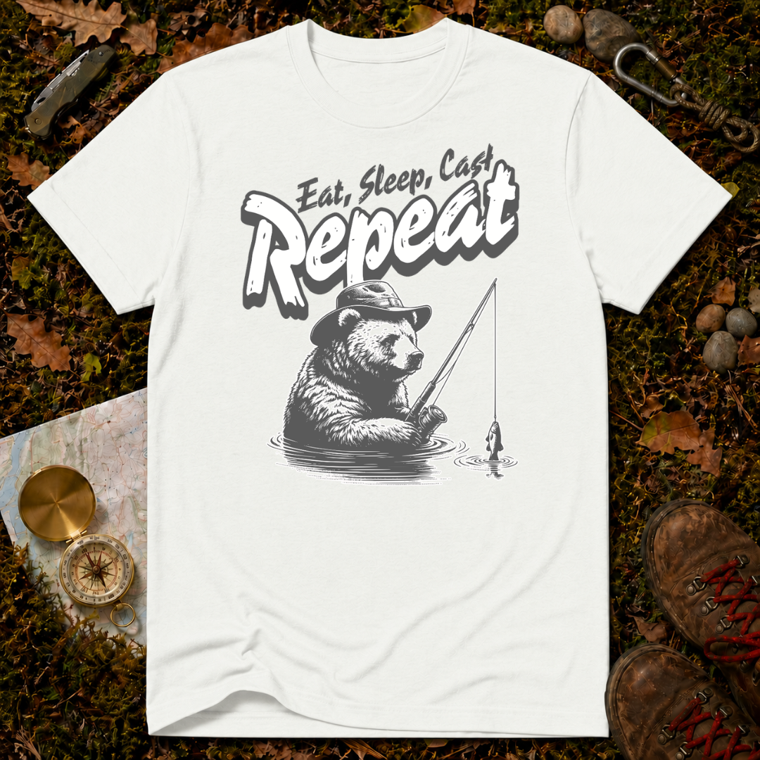Eat, Sleep, Cast, Repeat T-Shirt