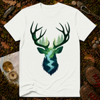 Nature-Inspired Antlers T-Shirt