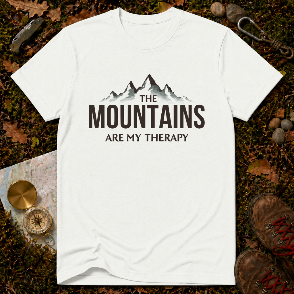 The Mountains Are My Therapy T-Shirt