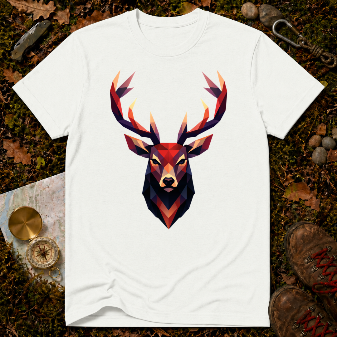 Geometric Deer T-Shirt