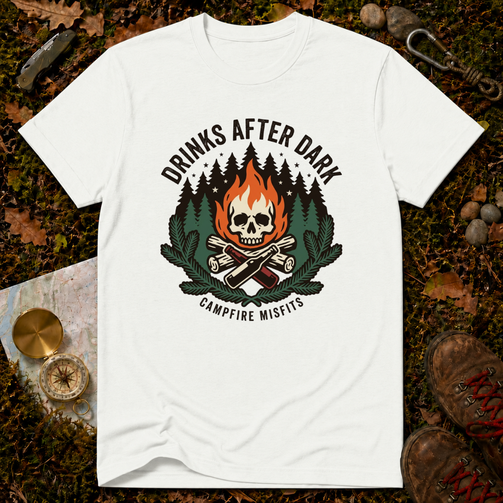 Drinks After Dark Campfire T-Shirt